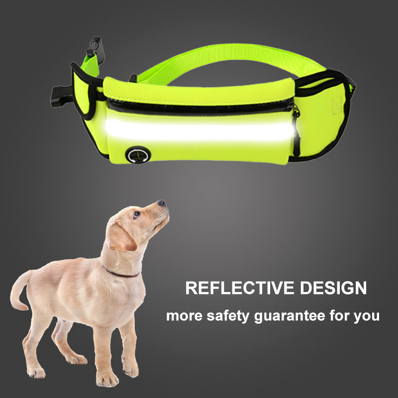 Pet Waist Bag with Sports Traction Rope