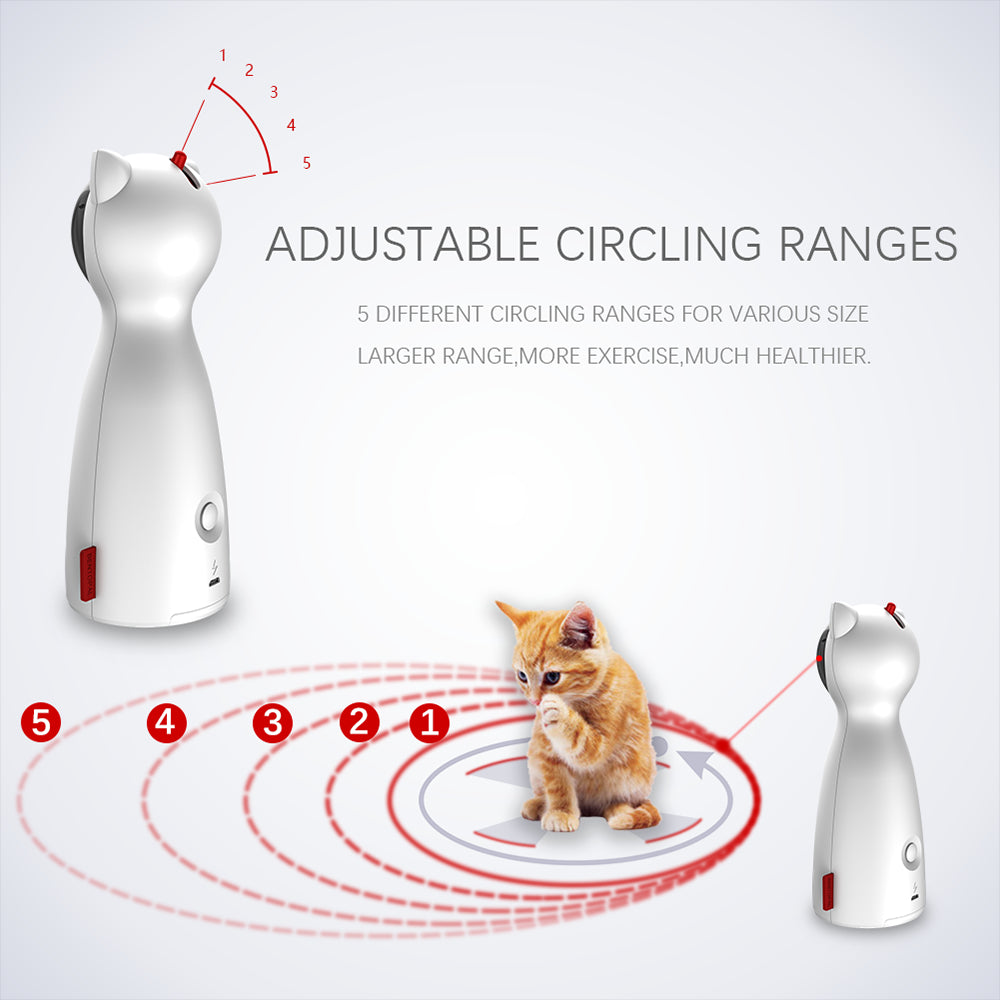 Smart LED Automatic Cat Laser Toy