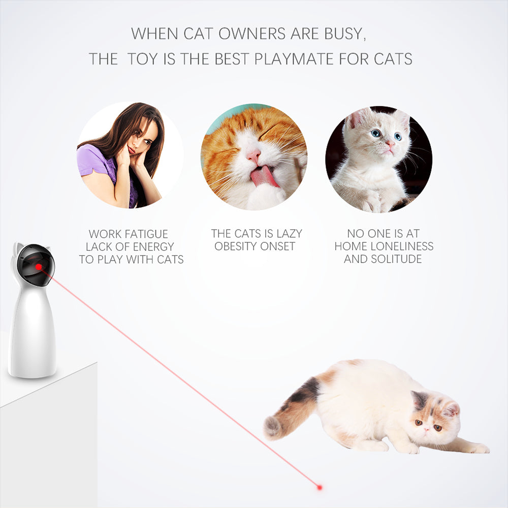 Smart LED Automatic Cat Laser Toy