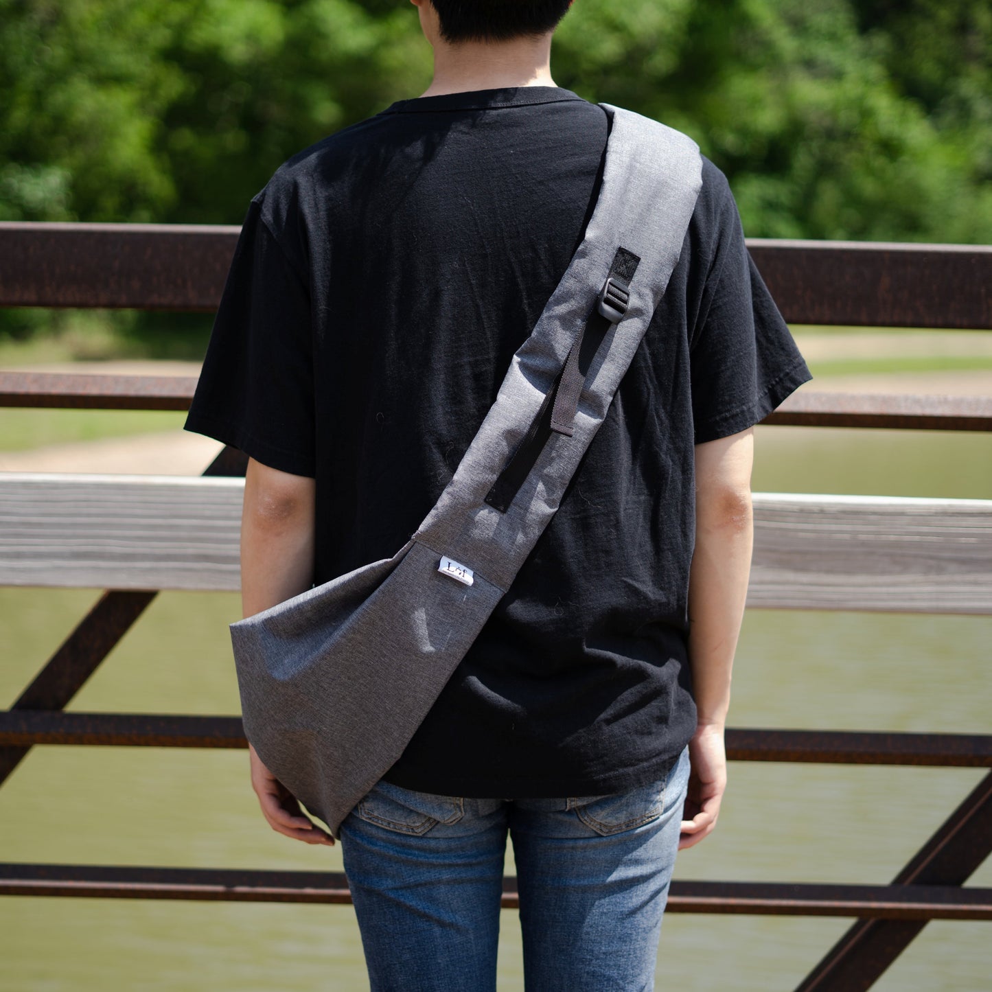Lof Mesh Sling Bag