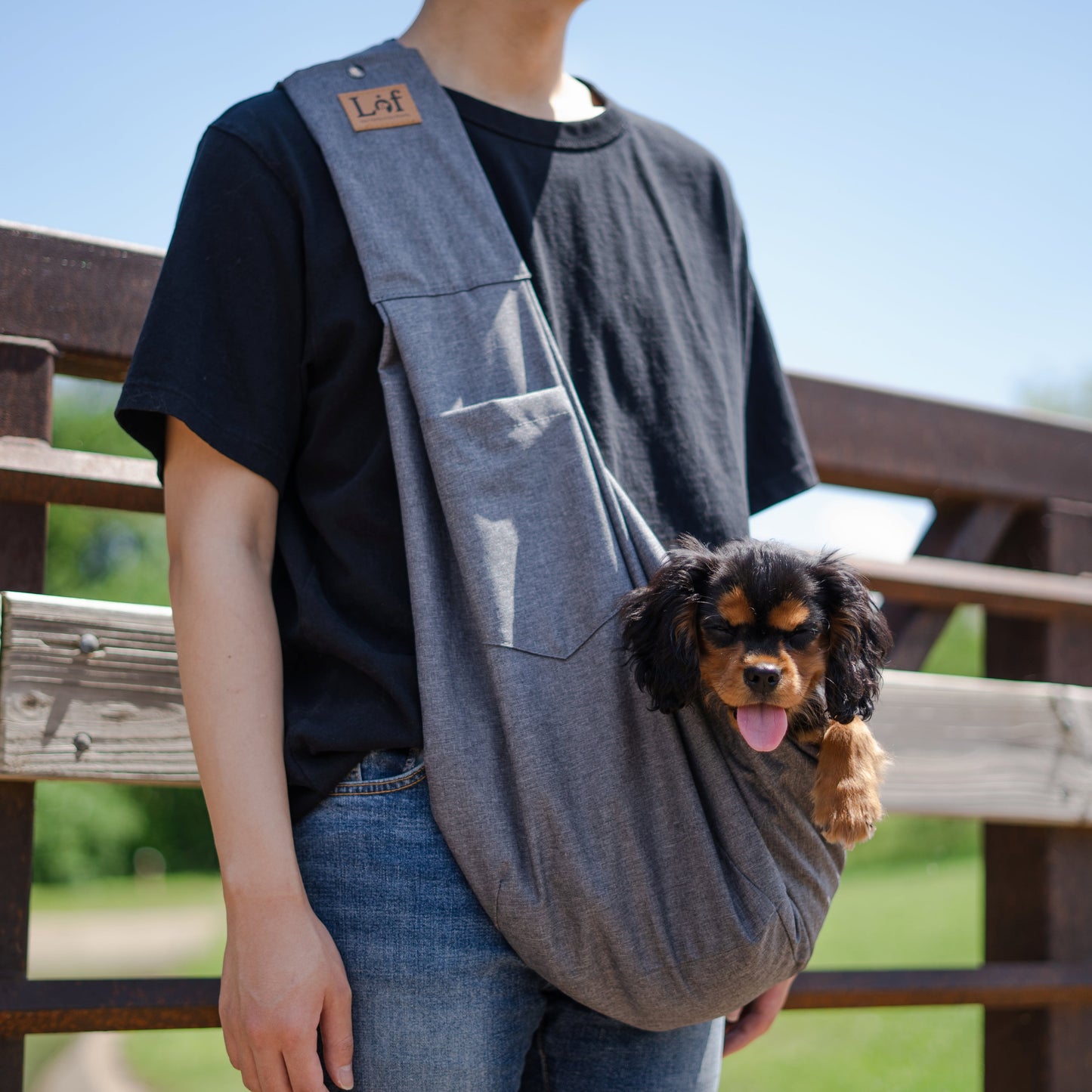Lof Mesh Sling Bag