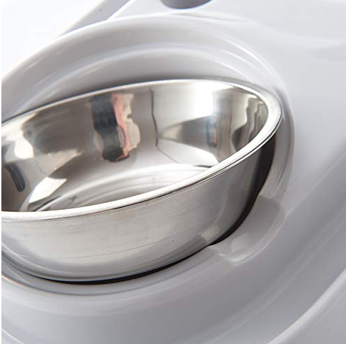 Pet Bowls with Automatic Water Bottle