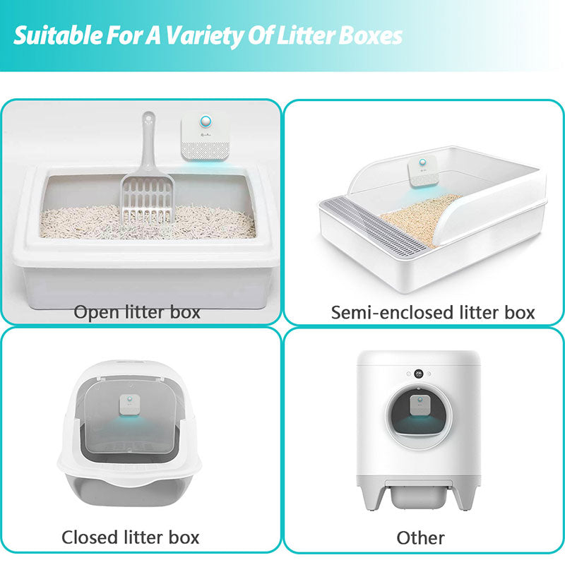 Smart Odor Purifier for Cat Litter Box