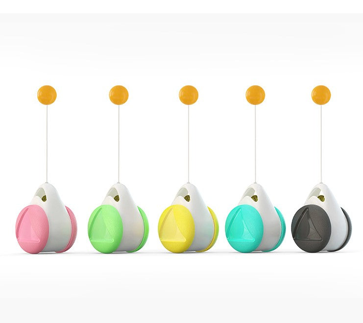 Wheel Swinging Ball Cat Toy