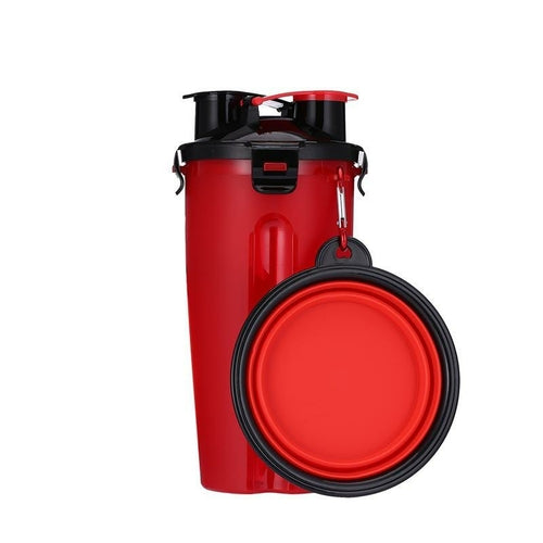 2 in 1 Dog Drinking Water