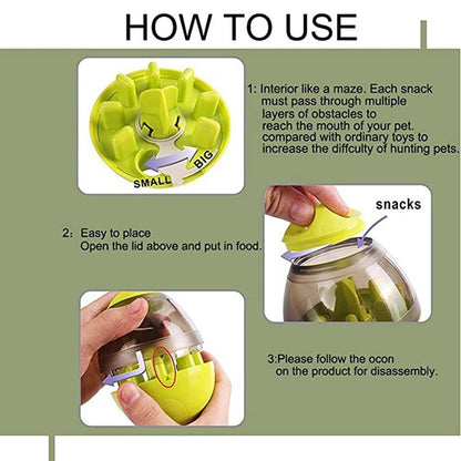 Interactive Food Dispenser Toy