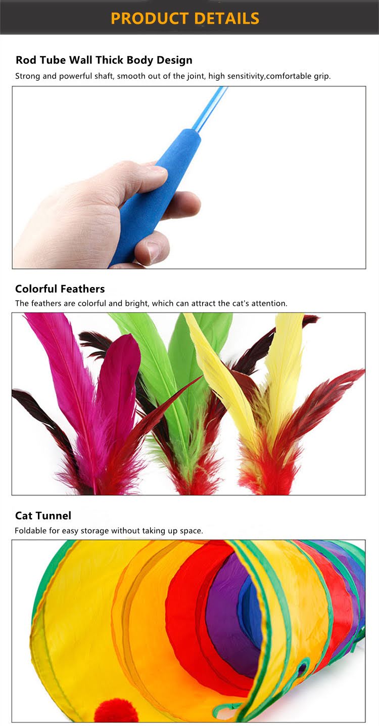 14-Piece Assorted Cat Toys