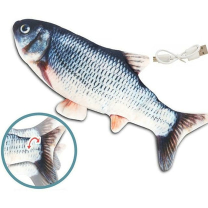 Electric Flipping Fish Toy
